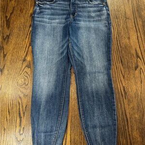Maurices Dark Blue Skinny Jeans